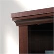 Kingfisher Lane Engineered Wood 3-Shelf Bookcase in Cherry Finish