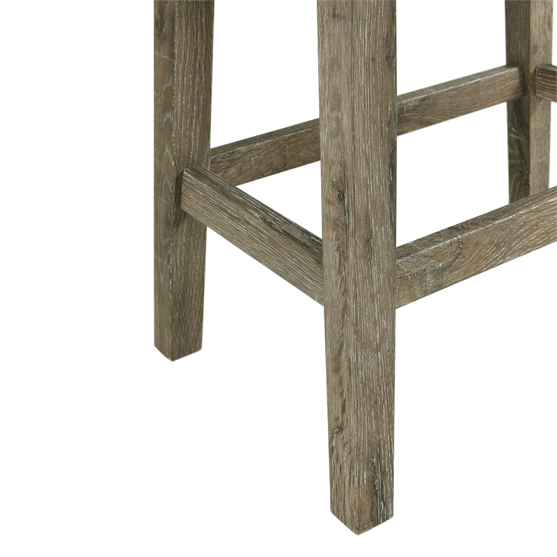 Kingfisher Lane Multipurpose Bar Table and 3 Stools Set in Brown