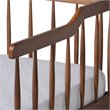Kingfisher Lane Walnut Wood Expandable Twin to King Size Spindle Daybed