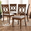 Kingfisher Lane Gray and Brown Finished Wood 4-Piece Dining Chair Set
