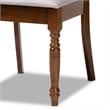 Kingfisher Lane Gray and Brown Finished Wood 4-Piece Dining Chair Set