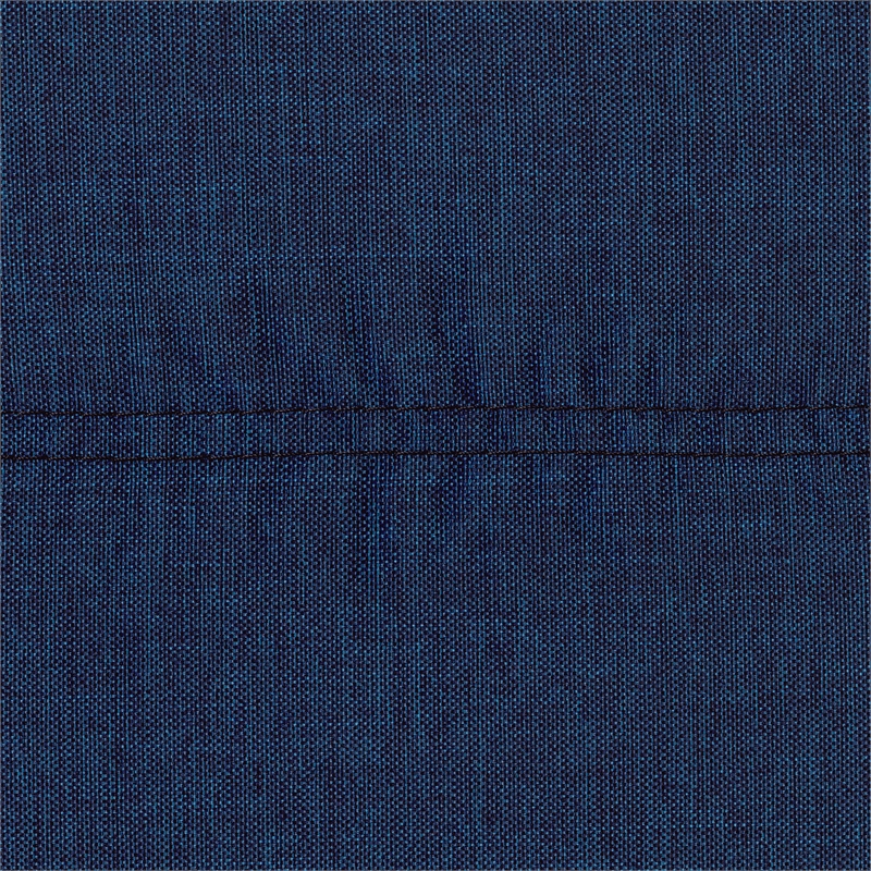 Kingfisher Lane Modern Upholstered Daybed with Trundle in Blue
