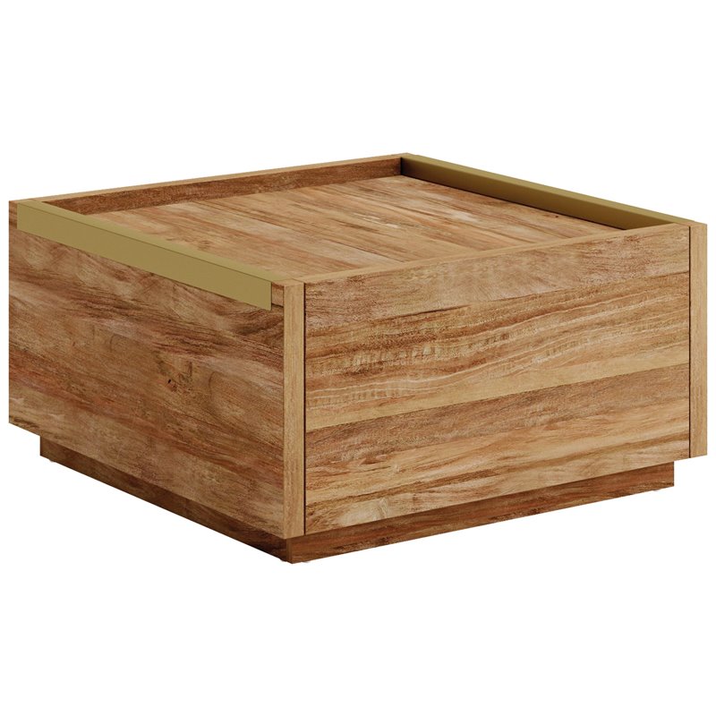 Kingfisher Lane Engineered Wood Coffee Table in Sindoori Mango/Natural