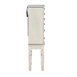Kingfisher Lane Contemporary Wood Jewelry Armoire in Off White