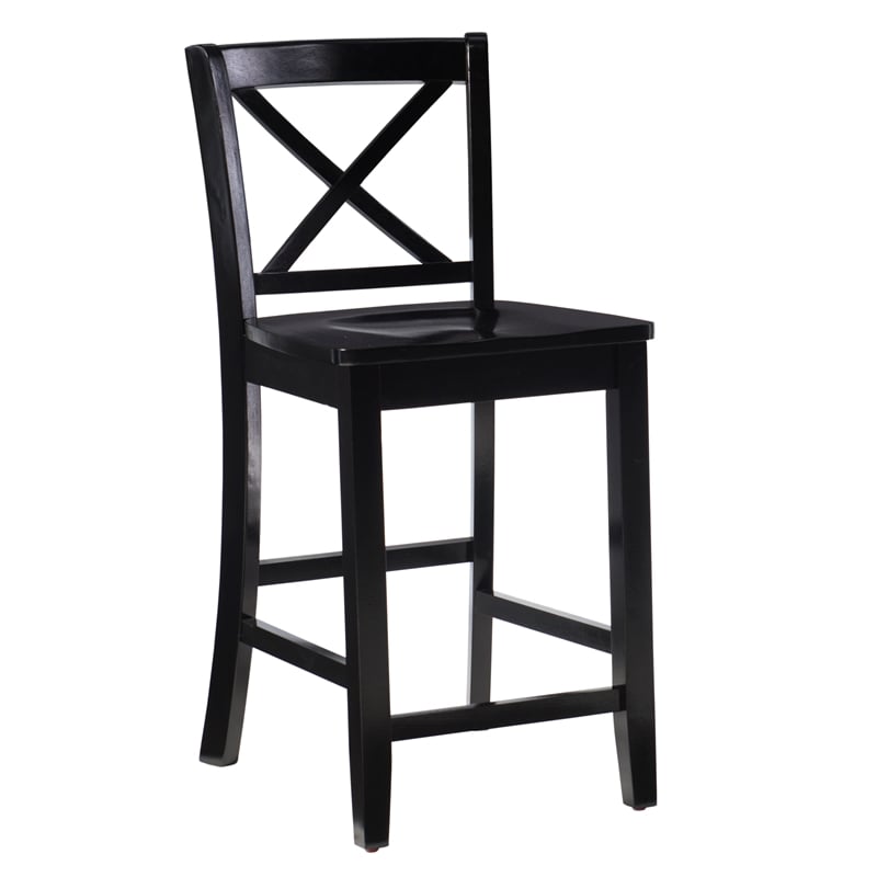 Kingfisher Lane Wood Counter Stool 24