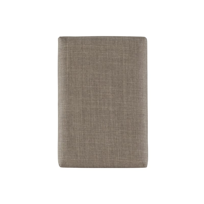 Kingfisher Lane Bar Stool Gray Woven Padded Seat Wood Frame in Rustic Brown