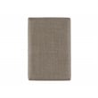 Kingfisher Lane Bar Stool Gray Woven Padded Seat Wood Frame in Rustic Brown