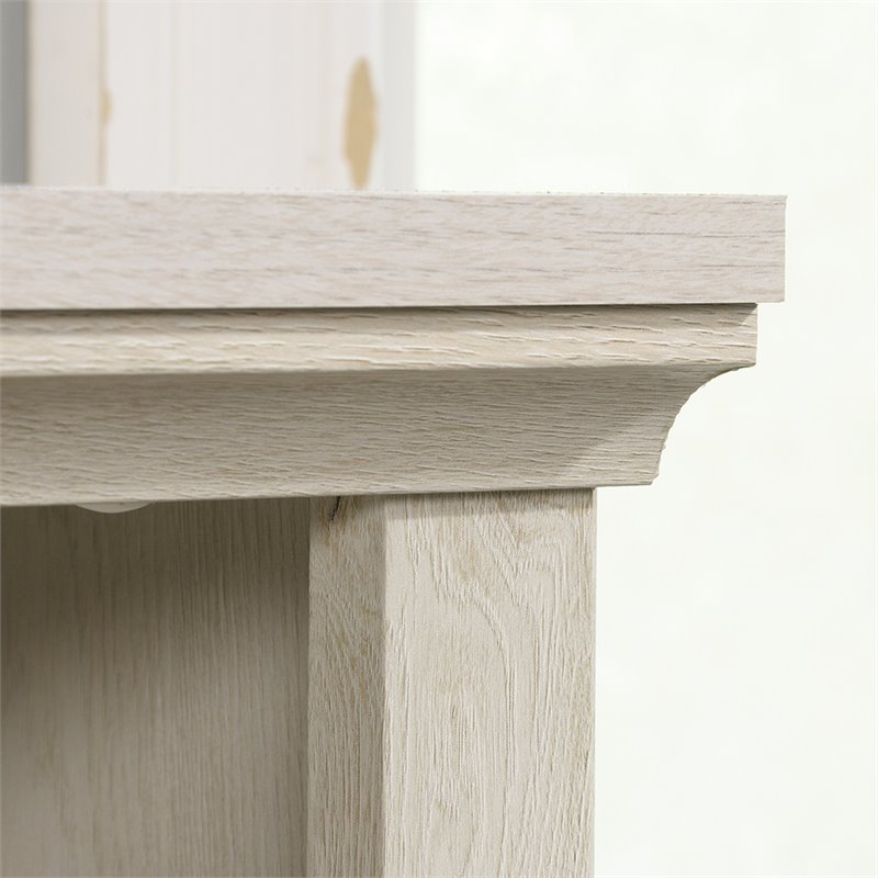 Kingfisher Lane Engineered Wood 2 Shelf Bookcase in Chalked Chestnut Finish