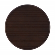 Kingfisher Lane Round Wood Accent Table Pedestal Base 26.5