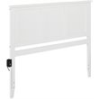 Kingfisher Lane Madison King Solid Wood Panel Headboard in White