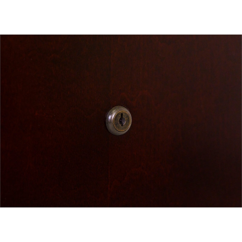 Kingfisher Lane 2 Wood Drawer Lateral Filing Cabinet Office Storage File Cherry