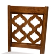 Kingfisher Lane Gray Upholstered & Brown Finished Wood 2-Pc Dining Chair Set