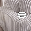 Kingfisher Lane Modern Power Recliner Sofa Slider in Presley Latte