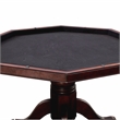 Kingfisher Lane Traditional Octagon Wood Gaming Table in Cherry
