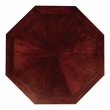 Kingfisher Lane Traditional Octagon Wood Gaming Table in Cherry