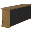 Kingfisher Lane 4-Door Dining Sideboard Buffet Cabinet in Rustic Honey