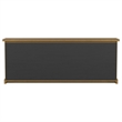 Kingfisher Lane 4-Door Dining Sideboard Buffet Cabinet in Rustic Honey