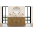 Kingfisher Lane 4-Door Dining Sideboard Buffet Cabinet in Rustic Honey