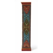 Kingfisher Lane Contemporary Hand Painted Tall Storage Cabinet in Brown