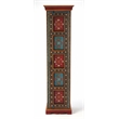 Kingfisher Lane Contemporary Hand Painted Tall Storage Cabinet in Brown