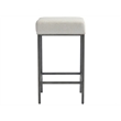 Kingfisher Lane Console Table with 3 Stools Gray Metal and Wood Top