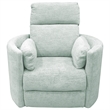 Kingfisher Lane Power Swivel Glider Recliner in Windstream Green