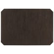 Kingfisher Lane Counter Height Storage Table Butterfly Leaf in Cappuccino