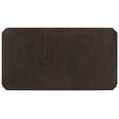 Kingfisher Lane Counter Height Storage Table Butterfly Leaf in Cappuccino