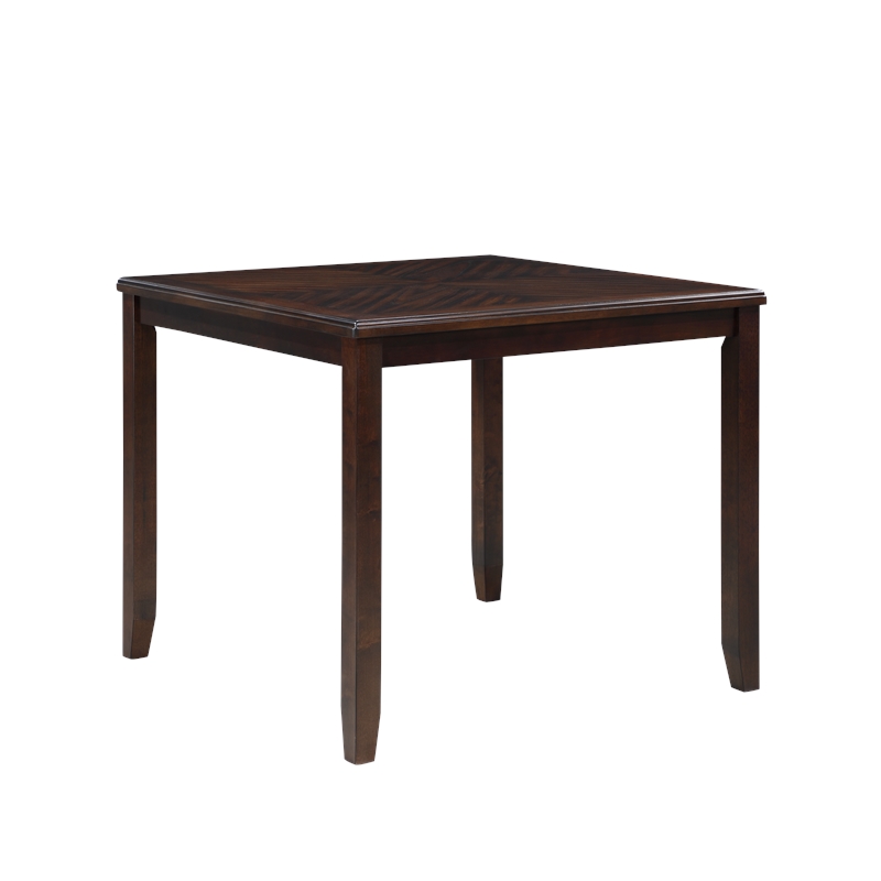 Kingfisher Lane 5-Piece Wood Counter Height Dining Set in Cherry