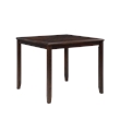 Kingfisher Lane 5-Piece Wood Counter Height Dining Set in Cherry