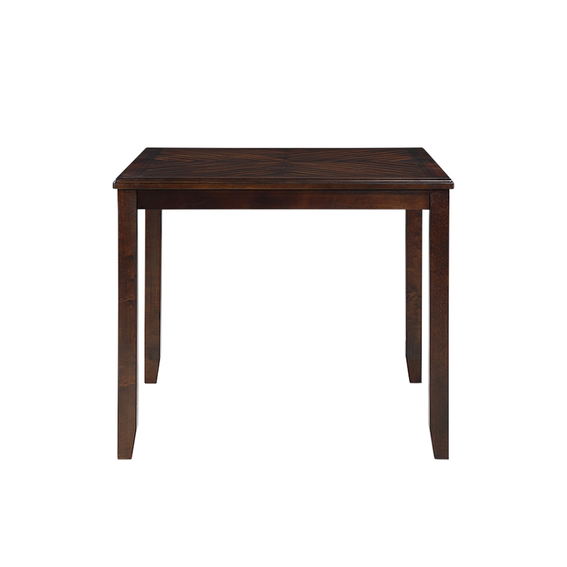 Kingfisher Lane 5-Piece Wood Counter Height Dining Set in Cherry