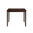 Kingfisher Lane 5-Piece Wood Counter Height Dining Set in Cherry