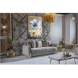 Kingfisher Lane Sleeper Sofa with Under-Seat Storage in Taupe Polyester