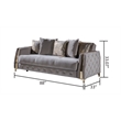 Kingfisher Lane Sleeper Sofa with Under-Seat Storage in Taupe Polyester