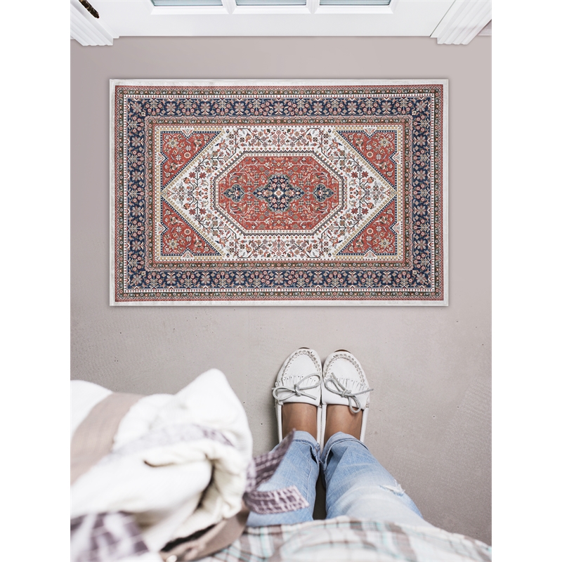 Laysan Home Traditional Woven Polyester 2'2