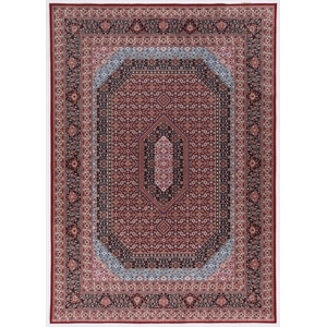 Laysan Home Traditional Woven Polyester 2'2&quotx3'2&quot Rug in Red