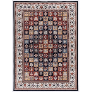 Laysan Home Traditional Woven Polyester 2'2&quotx3'2&quot Rug in Black