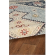 Laysan Home Traditional Machine Made Polyester 2'x3' Rug in Ivory