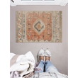 Laysan Home Traditional Machine Made Polyester 2'x3' Rug in Ivory