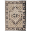Laysan Home Traditional Machine Made Polyester 3'x5' Rug in Ivory