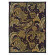 Laysan Home Transitional Hand Tufted Polyester 5'x7' Rug in Purple