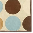 Laysan Home Transitional Hand Tufted Polyester 5'x7' Rug in Tan Brown