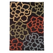 Laysan Home Transitional Hand Tufted Polyester 5'x7' Rug in Chocolate Brown