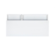 Laysan Home 4 Drawers Modern Wood Side Storage Desk in White