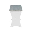 Laysan Home Coastal Wood Corner Dining Nook in Gray
