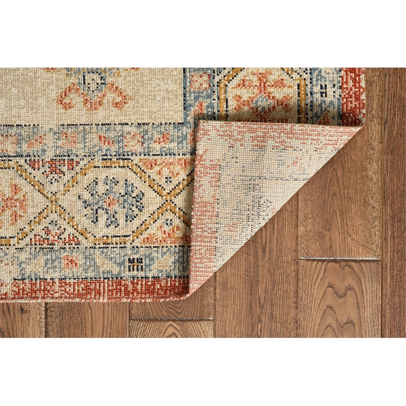 Laysan Home Traditional Machine Made Polyester 5'x7'6