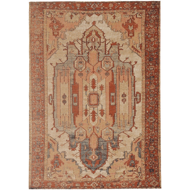 Laysan Home Traditional Machine Made Polyester 5'x7'6