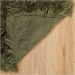 Laysan Home Transitional Flokati Hand Woven Wool 3'6