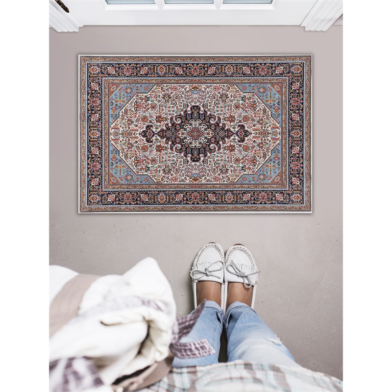 Laysan Home Traditional Woven Polyester 2'2