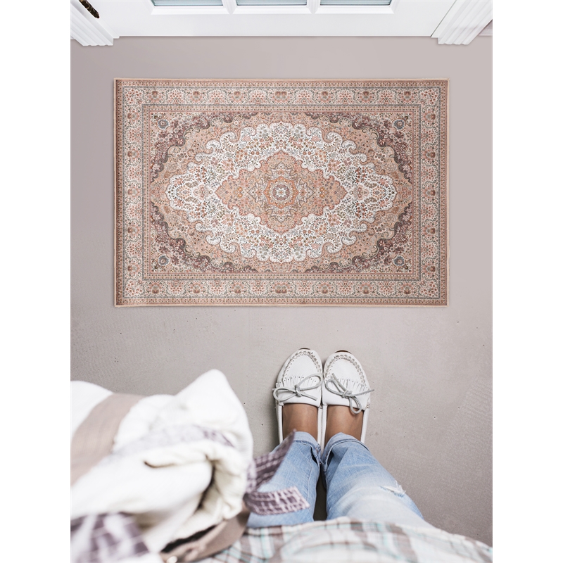 Laysan Home Traditional Woven Polyester 2'2